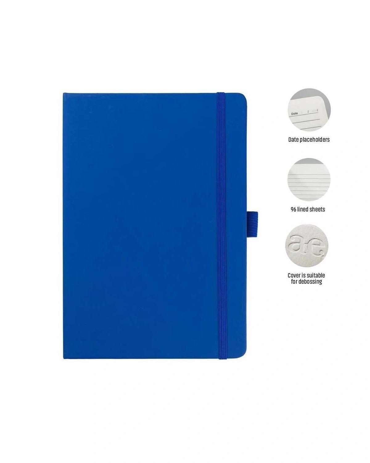 Gedife - JURSI - A5 PU Notebook with Pen Loop - Royal Blue