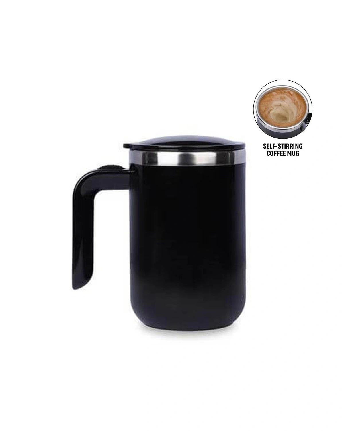 Fogabe - CAFFE - Hans Larsen Auto-Stirring Coffee Mug - Black
