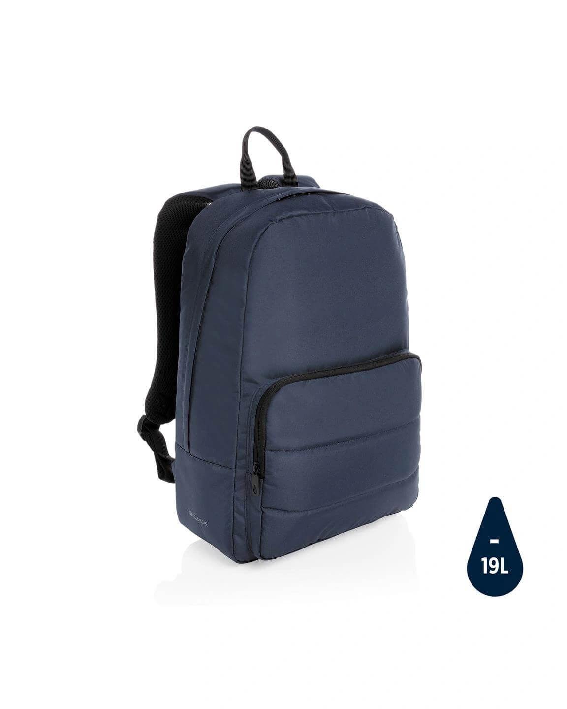 Gefiko - Impact AWARETM RPET Basic 15.6" Laptop Backpack - Navy Blue
