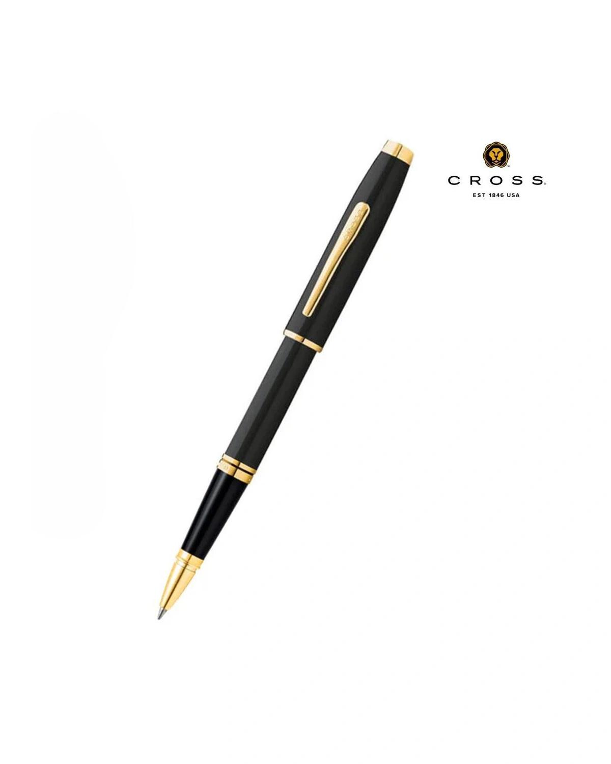 Gaholo - Cross Coventry Classic Black Lacquer with Gold Tone Appointments Rollerball Pen