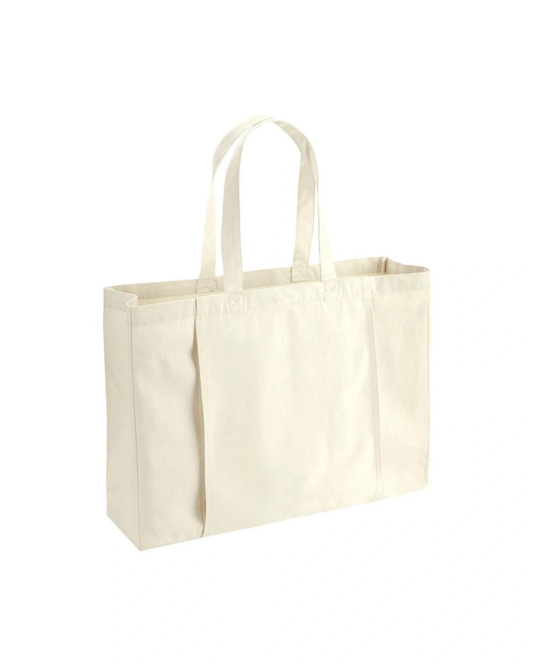 Dakela - HURUP - Gym/Yoga 310GSM Cotton Tote Bag - White