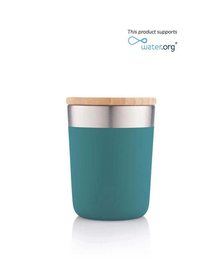 Fohali - LAREN - CHANGE Collection Insulated Mug - Aqua Green