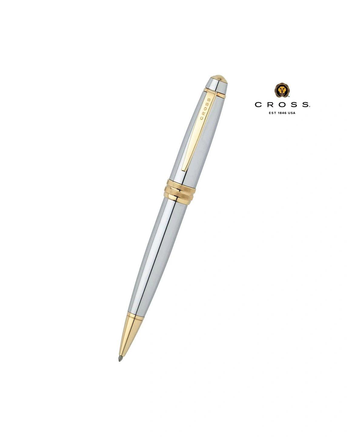 Delofe - Cross BaileyTM Medalist® with 23KT Gold Plated Appointments Ballpoint Pen (Blue Ink)