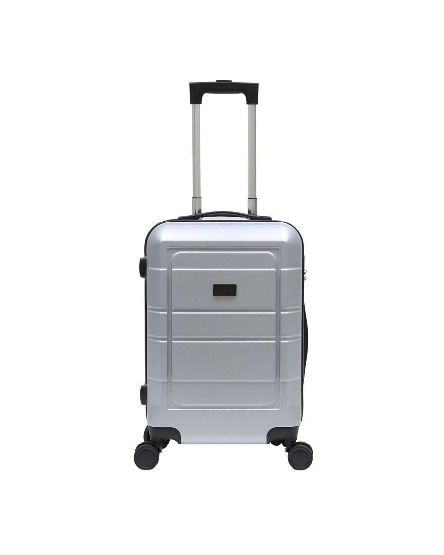 Bocide - GENOVA - Classic Cabin Trolley Bag - Silver