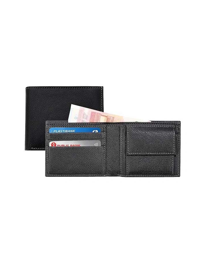Bodaci - CANCUN - SANTHOME Men's Wallet In Genuine Leather (Anti-microbial)