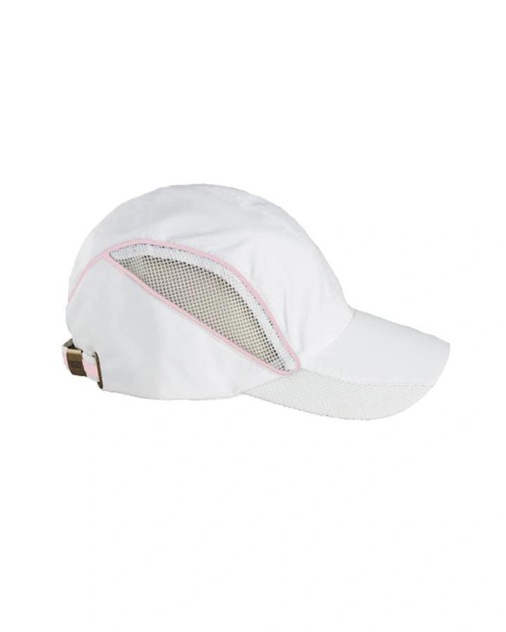 Difeba - SANTHOME Performance / Sports Cap - White / Pink