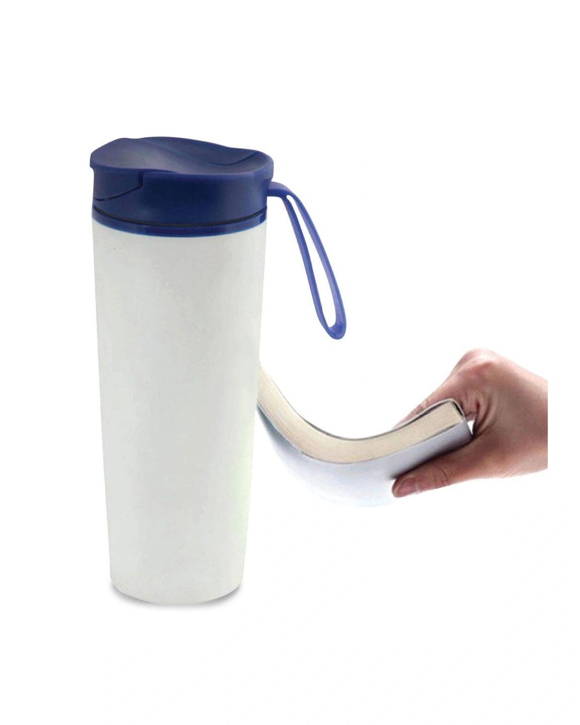 Hogeco - EUNOIA - Hans Larsen Anti-Spill Mug with Blue lid