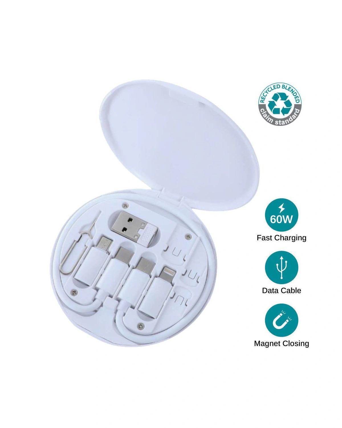 Cihofe - TAVIRA - @memorii Recycled Multi-Cable Set - White