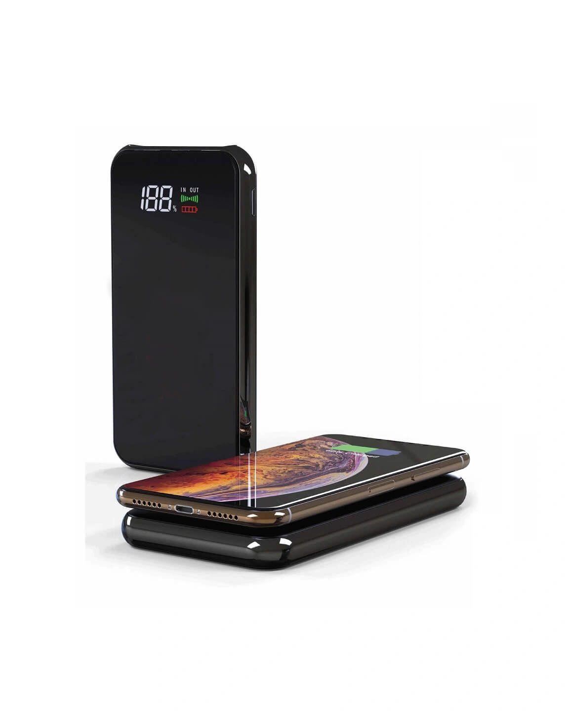 Docedo - JINOTEGA - @memorii 8000mAh Glass Screen Wireless Powerbank
