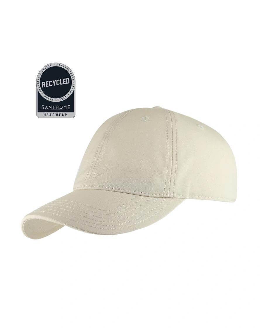 Bebeba - FLEX - Santhome Recycled 6 Panel Relaxed Fit Cap - Beige