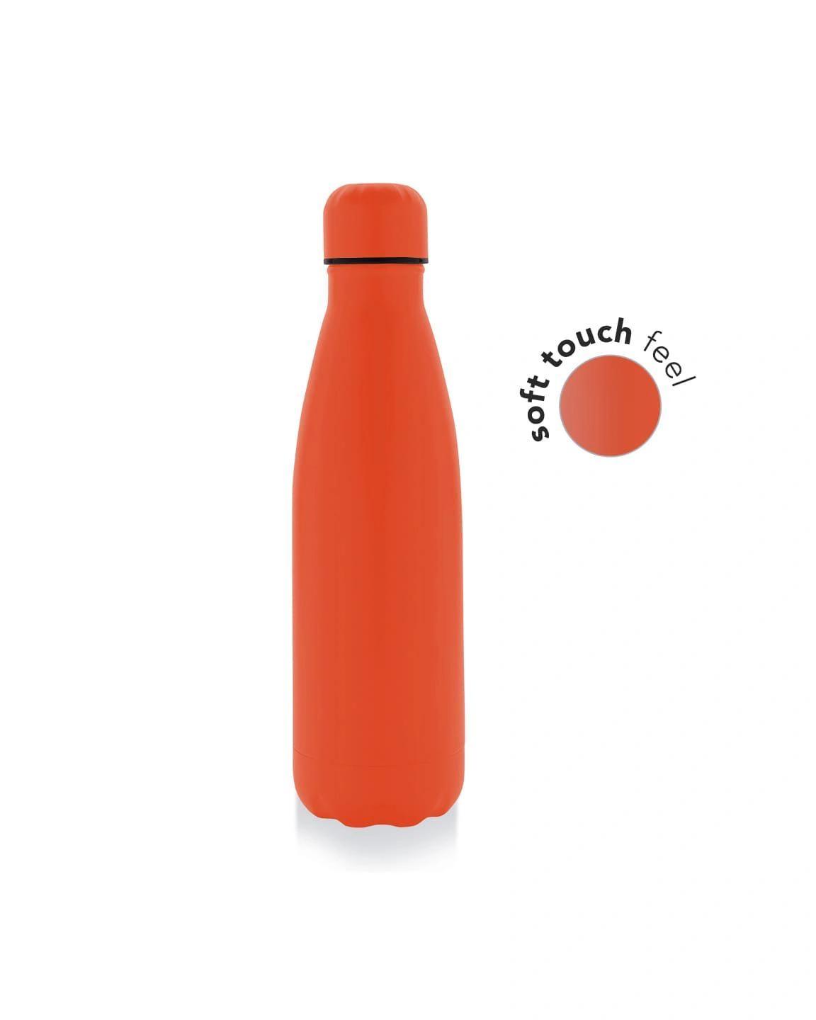 Hogido - GRODNO - Soft Touch Insulated Water Bottle - Orange