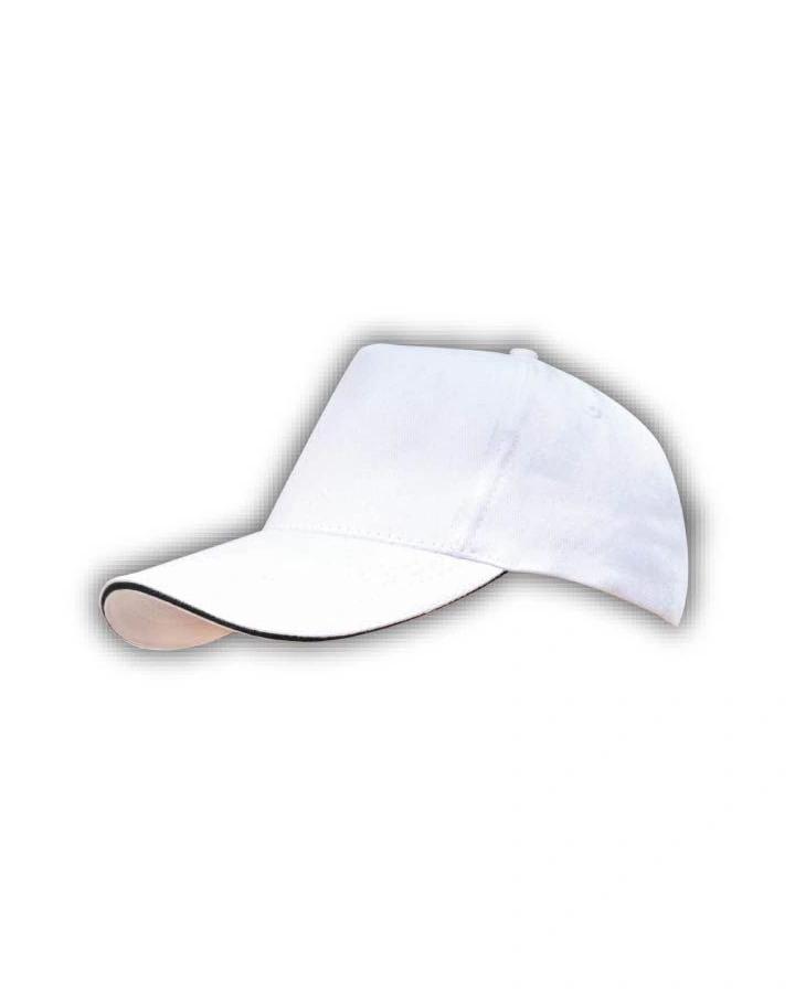 Lidida - Hans Larsen Cotton Cap-White/Black