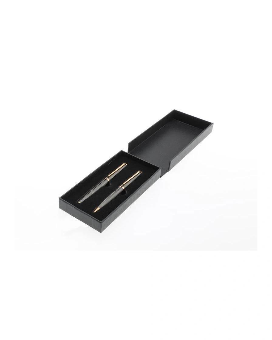 Cibace - ZORY - Santhome® Gift Set of 2 Luxury Pens - Black / Gold