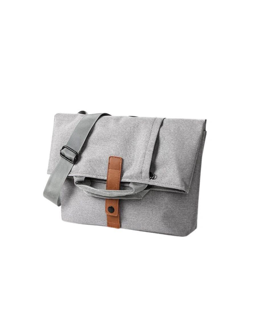 Fifike - LORETTO - SANTHOME 2-in-1 Messenger & Tote Bag - Light Grey