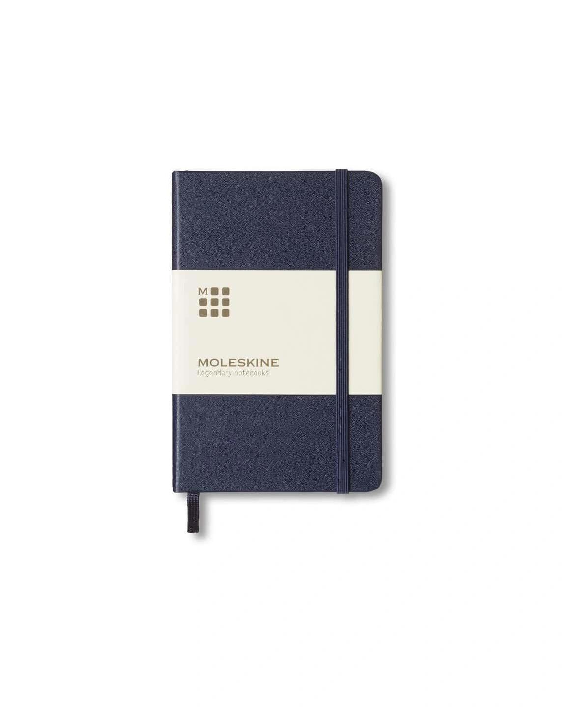 Gahobo - Moleskine Pocket Notebook - Hard Cover - Ruled - Navy Blue