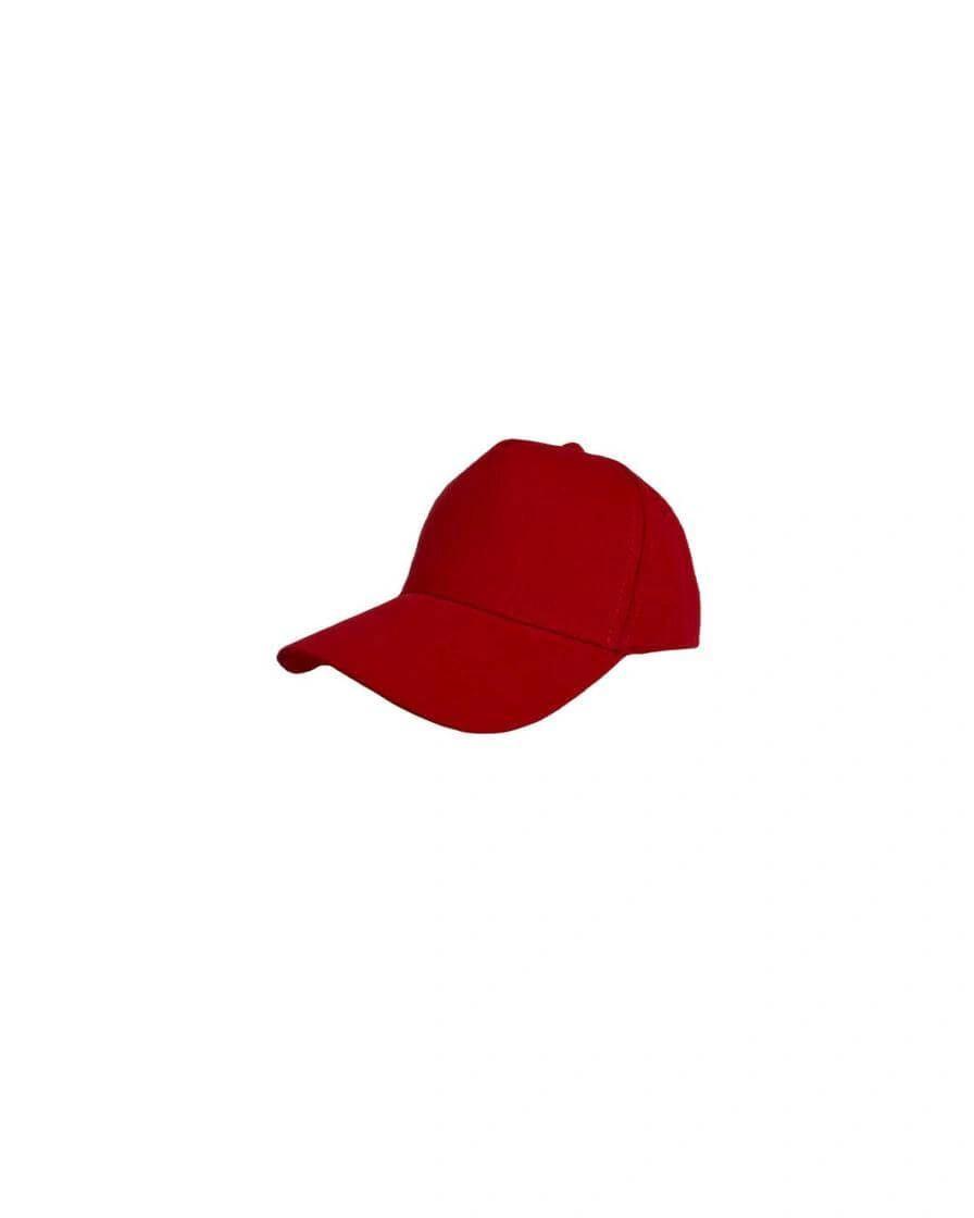 Kacoda - NARVA - 5 Panel Heavy Brushed Cotton Cap - Red