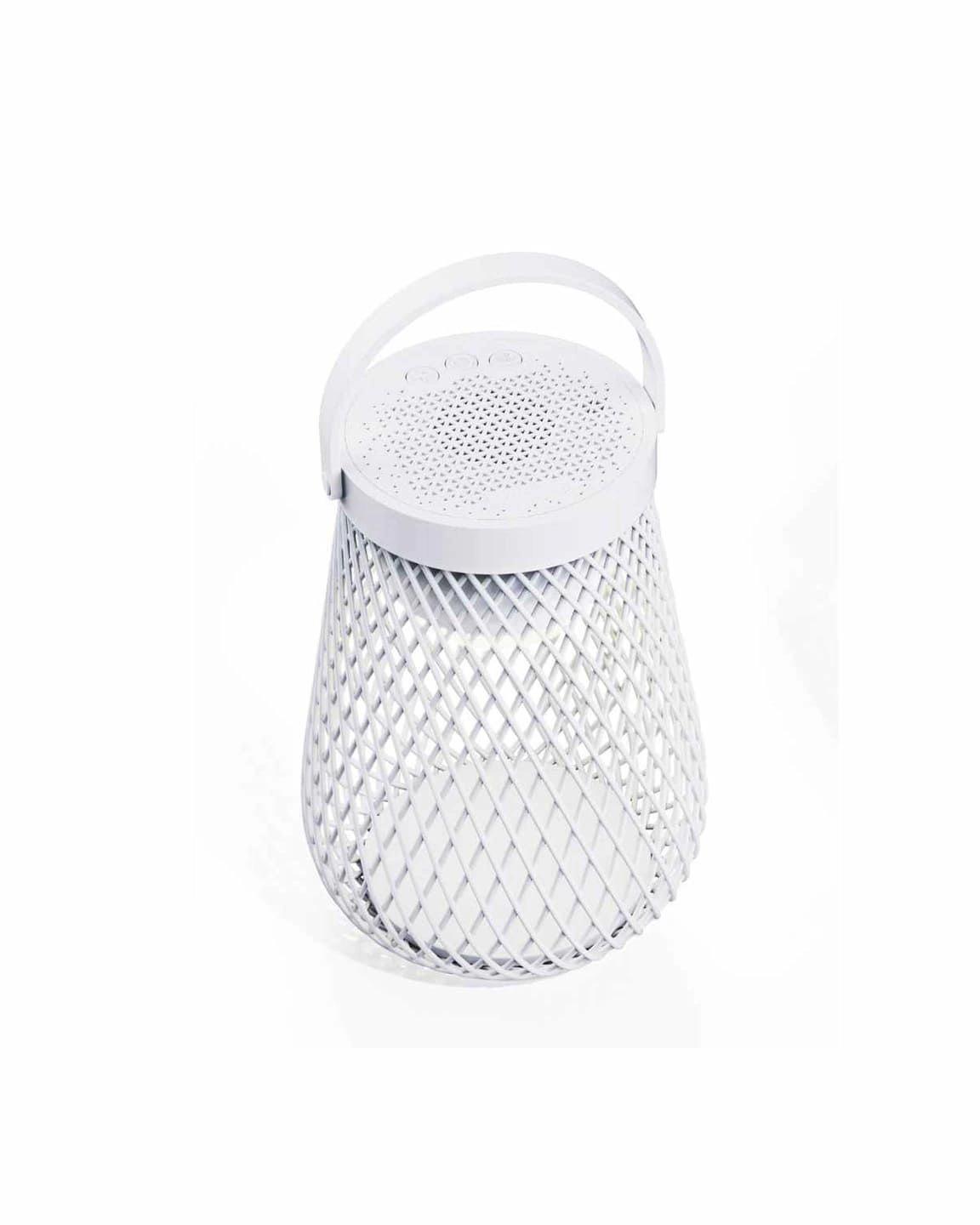 Cacigo - MERANO - @memorii Wireless Speaker Lantern - White