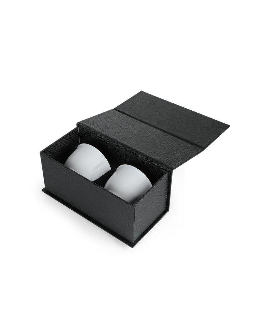 Dihede - KHAWA - Hans Larsen Gift Set of 2 Premium Arabian Coffee Cups - White