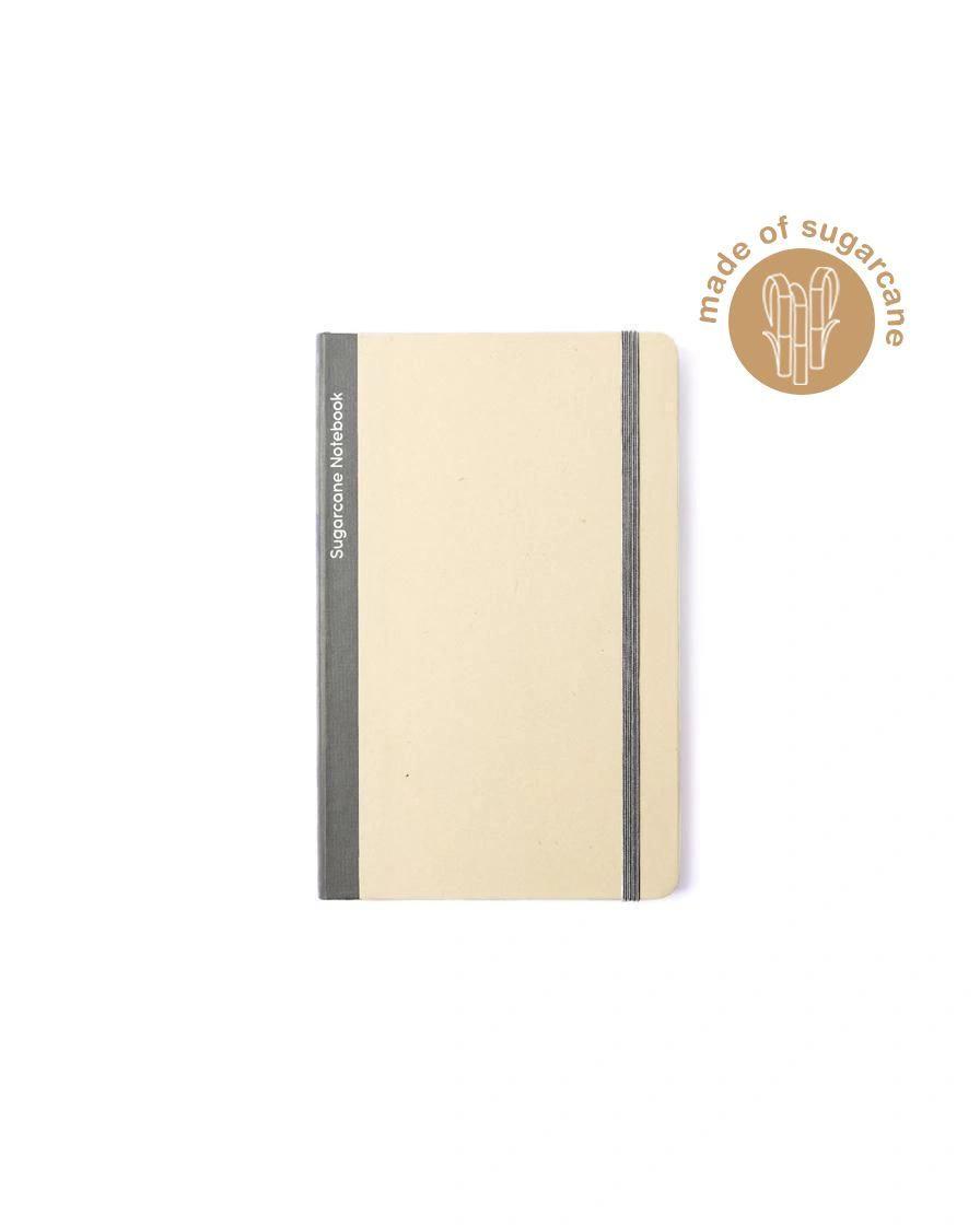 Cocifa - BUREN - eco-neutral Sugarcane Paper A5 Notebook - Grey