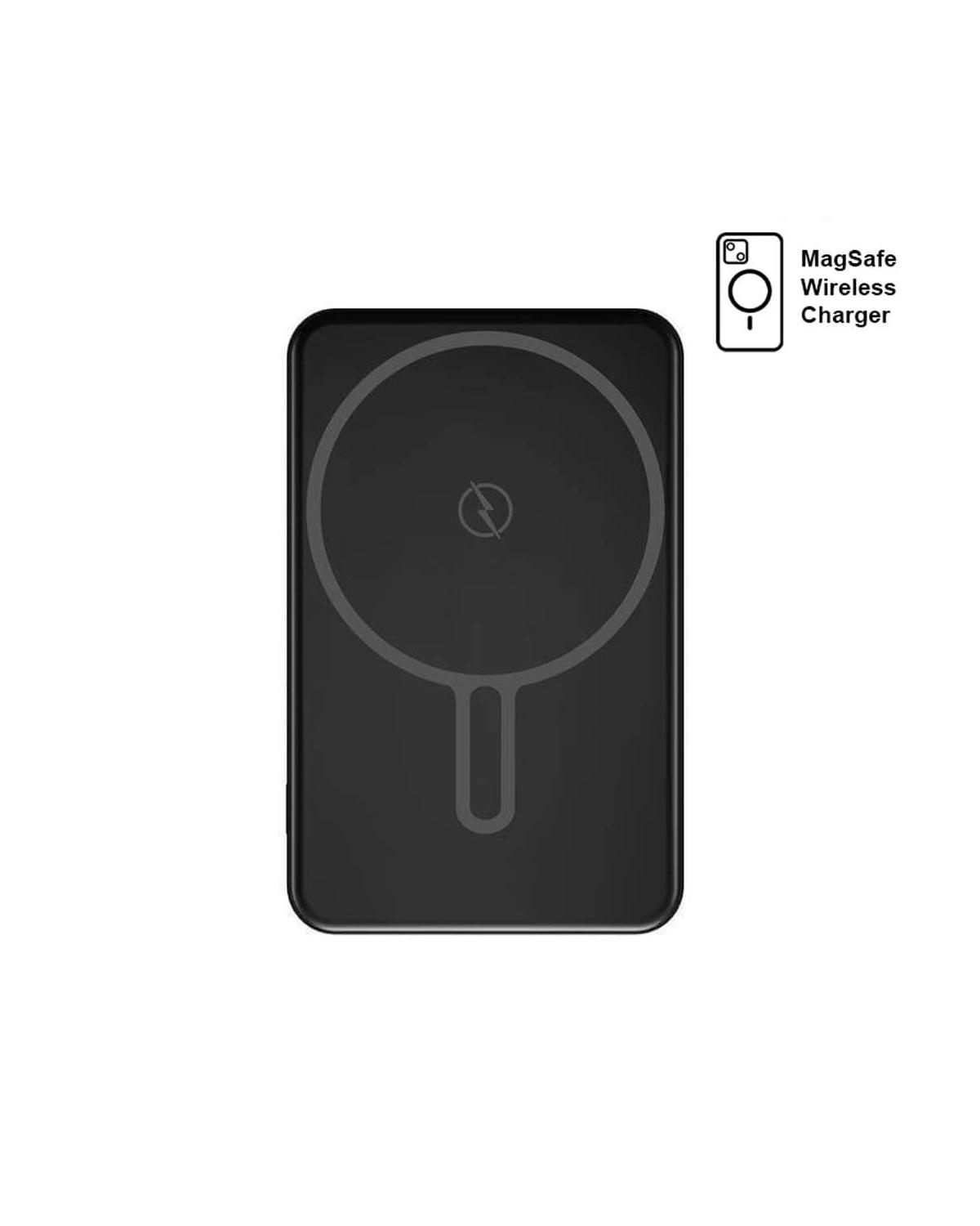 Gocebo - TARRENZ - 5000 mAh Magnetic Wireless Powerbank - Black
