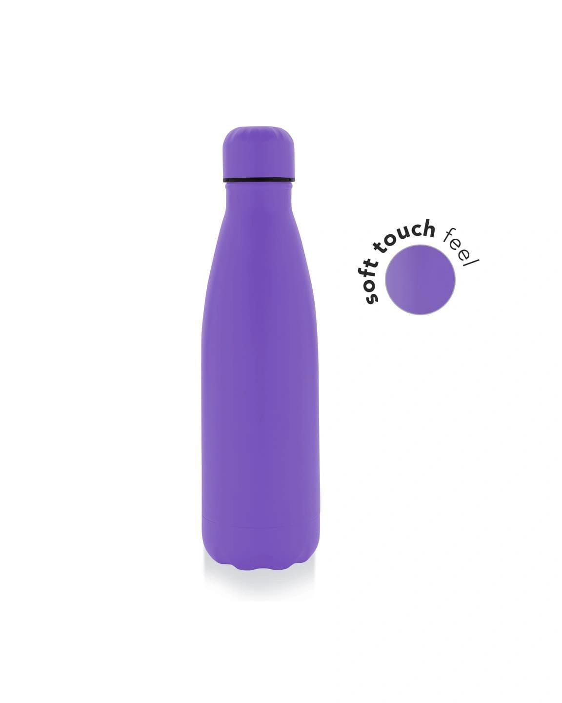Kibabe - GRODNO - Soft Touch Insulated Water Bottle - Violet
