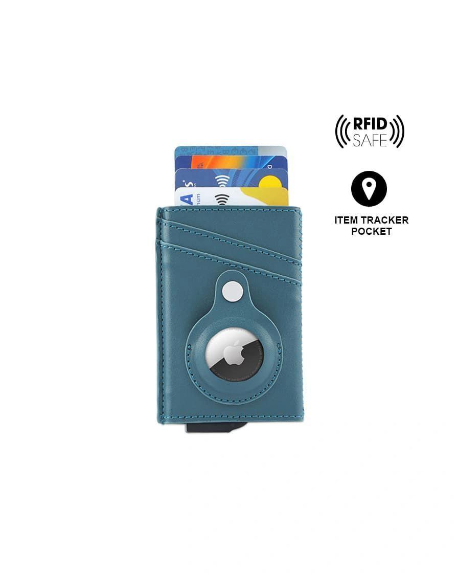 Hegiko - TROMSI - Santhome® PU Card Holder with Santhome Tag pocket - Green