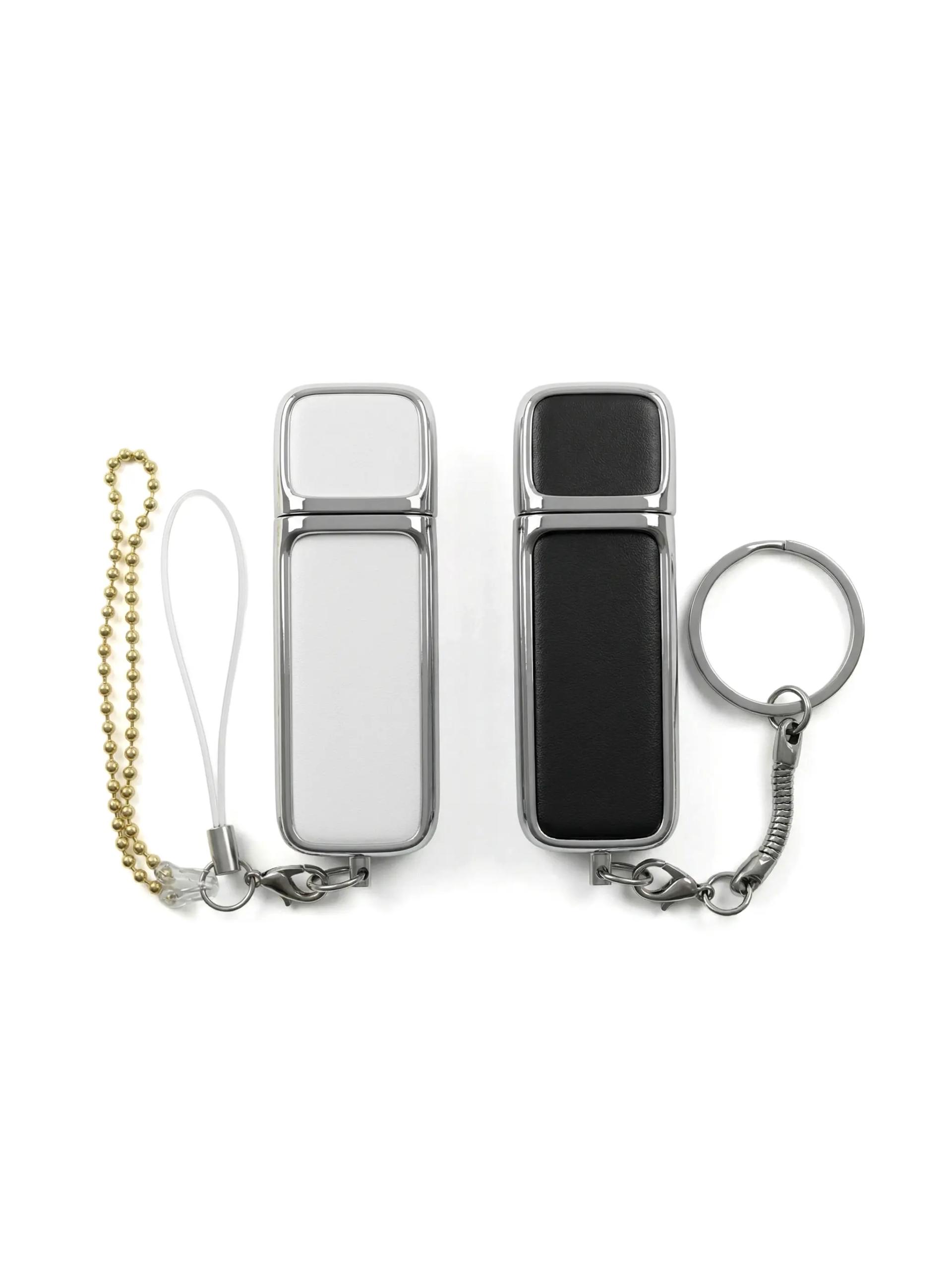 Vifose - Mini Leather and Plastic USB Flash Drive 66mm
