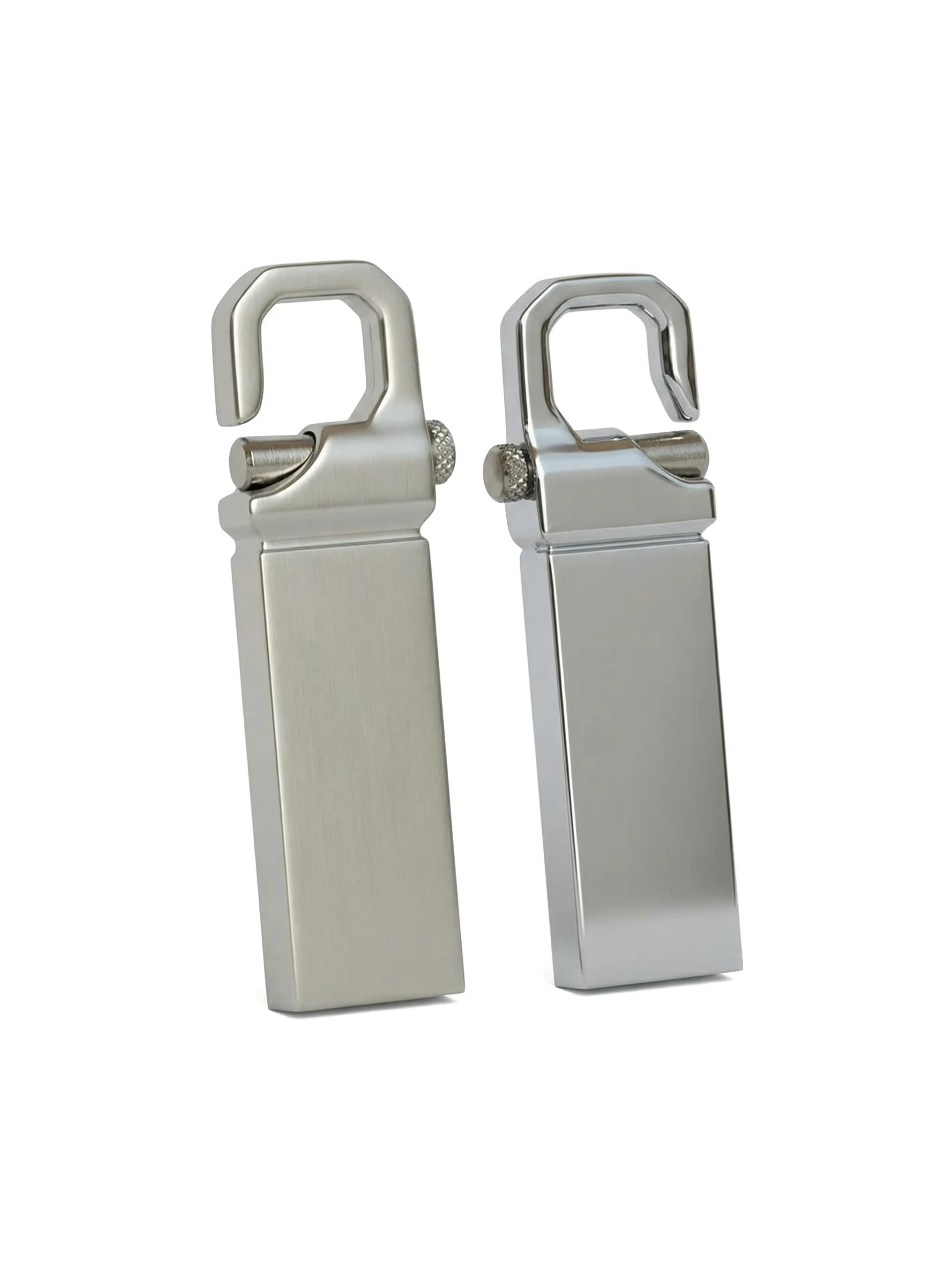 Bashpo - Metal Hook Flash Drive Budget Rugged Design