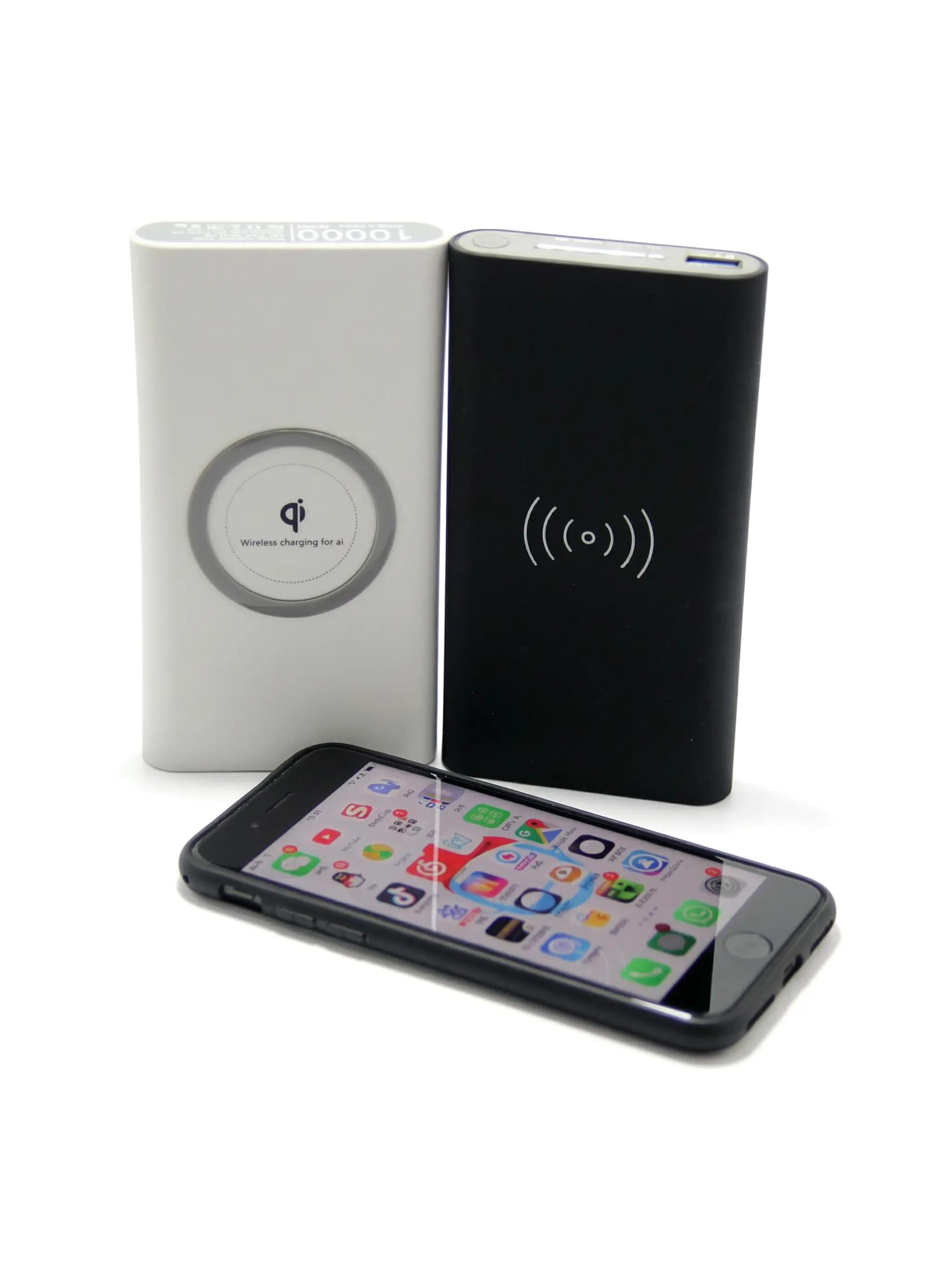 Zemovu - 10000mAh Wireless Power Bank | Custom Corporate Tech Gifts