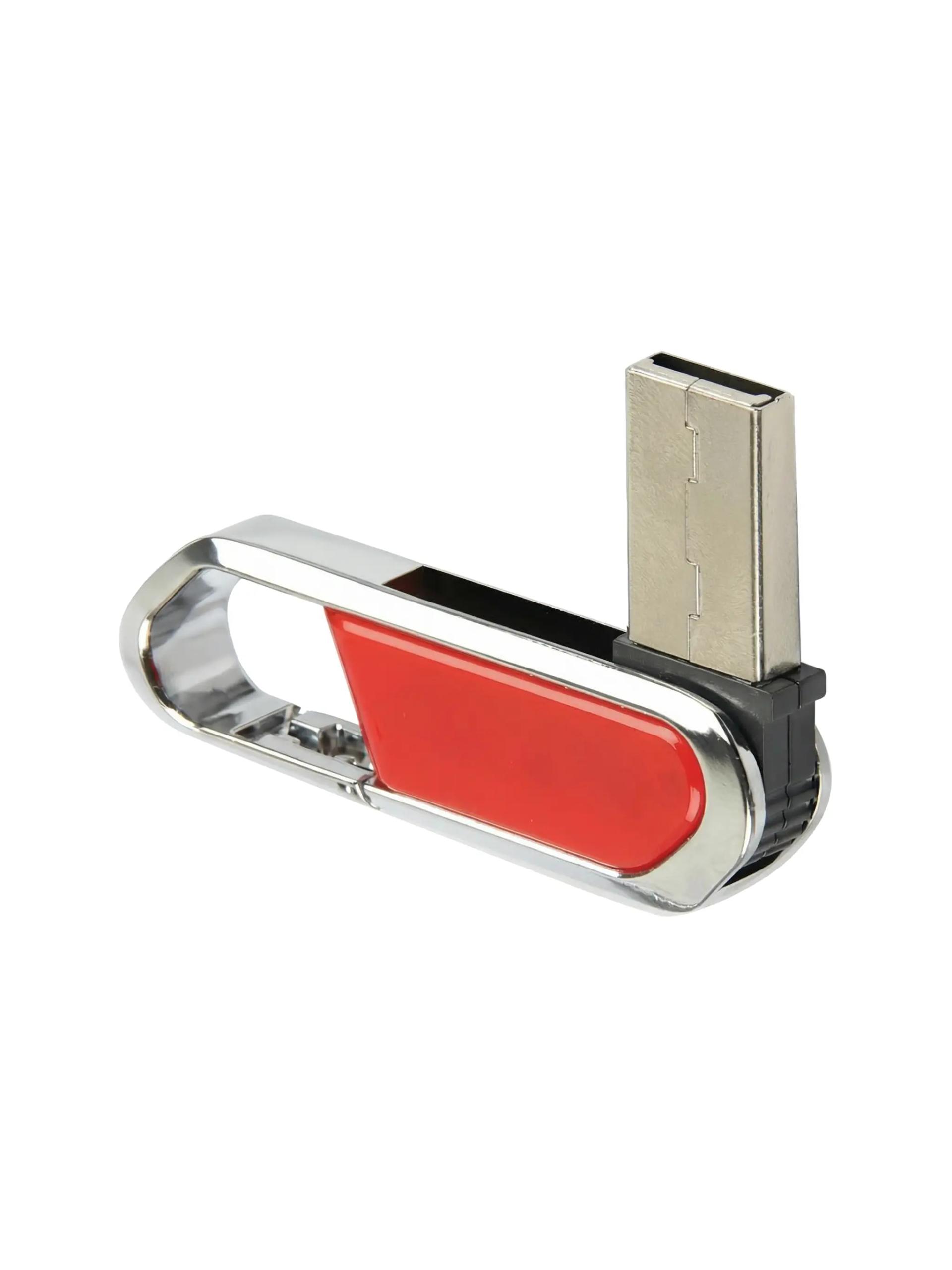 Lukewu - Metal Hook Flash Drive with Secure Integrated Clip