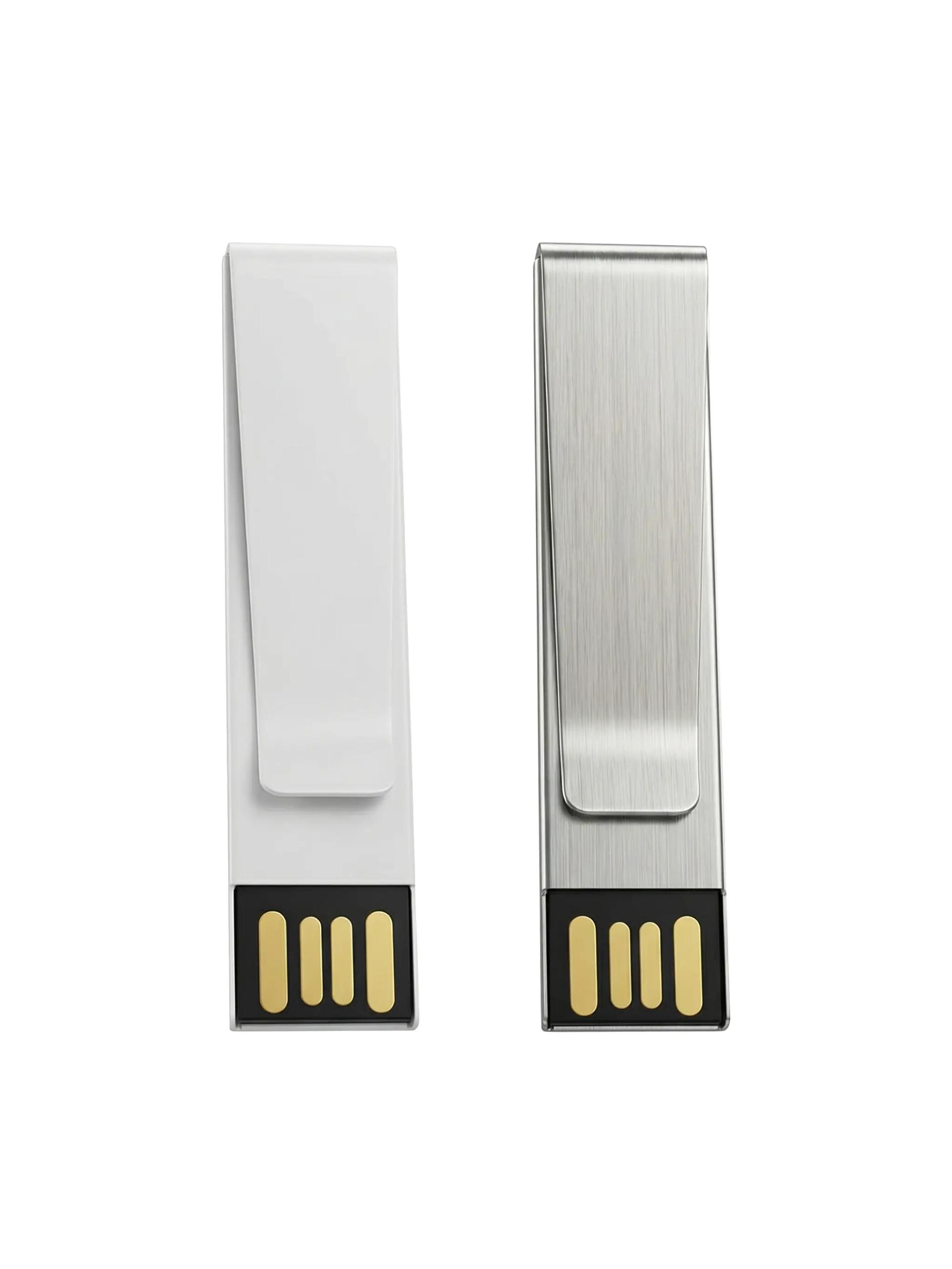 Nekiko - Slim Metal Clip USB Flash Drive 55mm