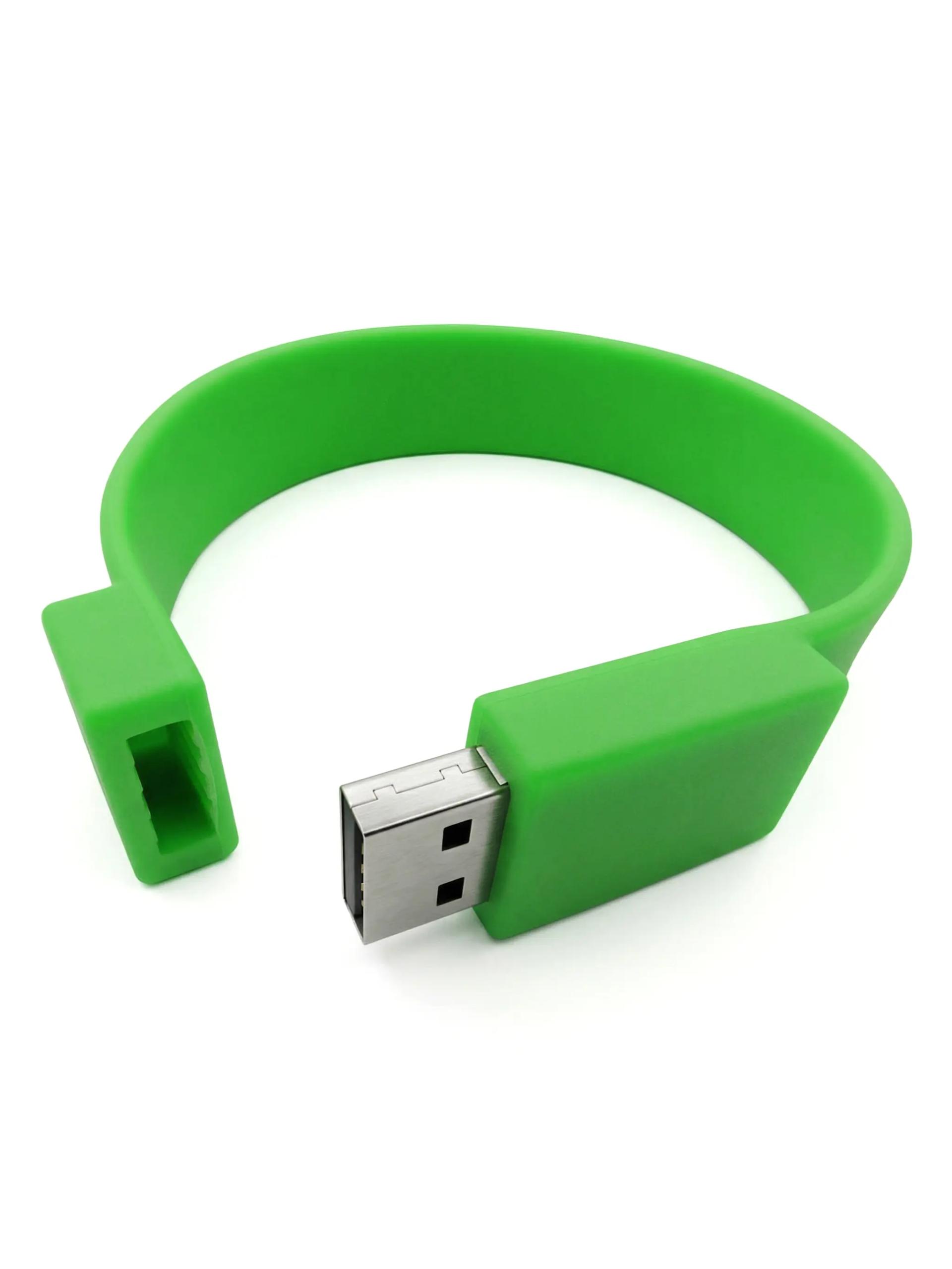 Lunula - Silicone Wristband USB Flash Drive for Events