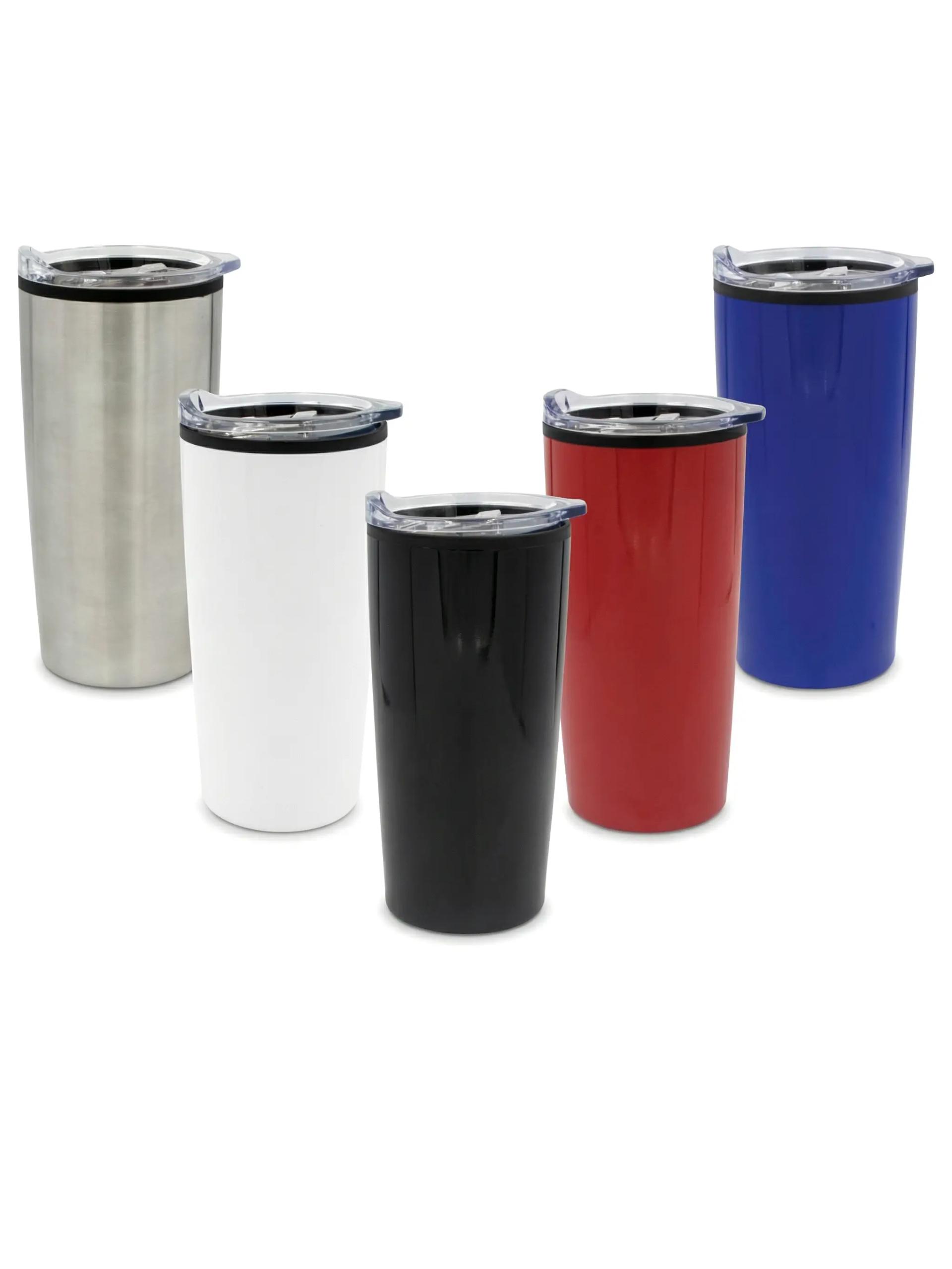 Oruciw - Double-Wall Travel Mugs With Clear Lid