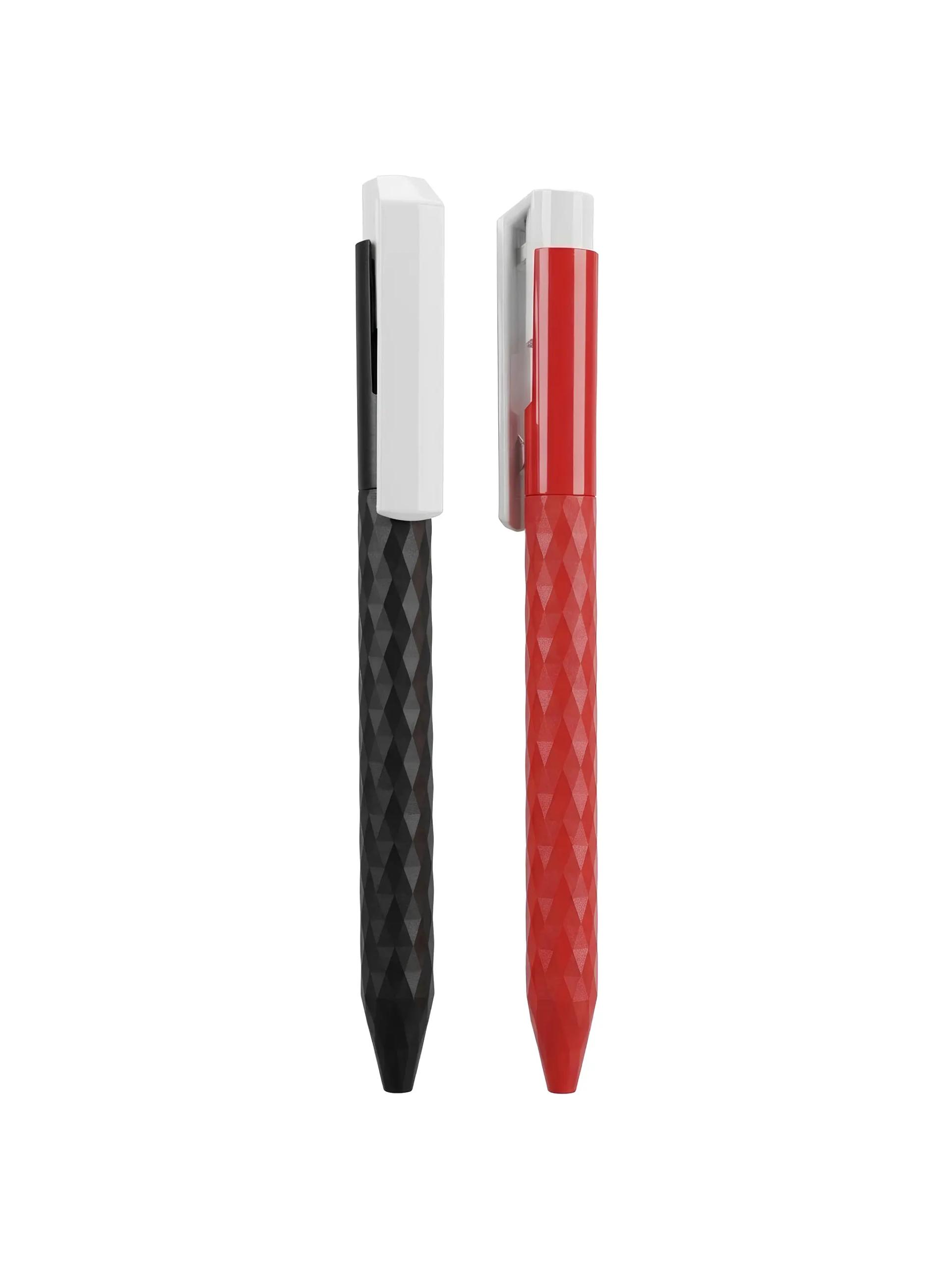 Orazub - Plastic Pens With Prism Design Barrel