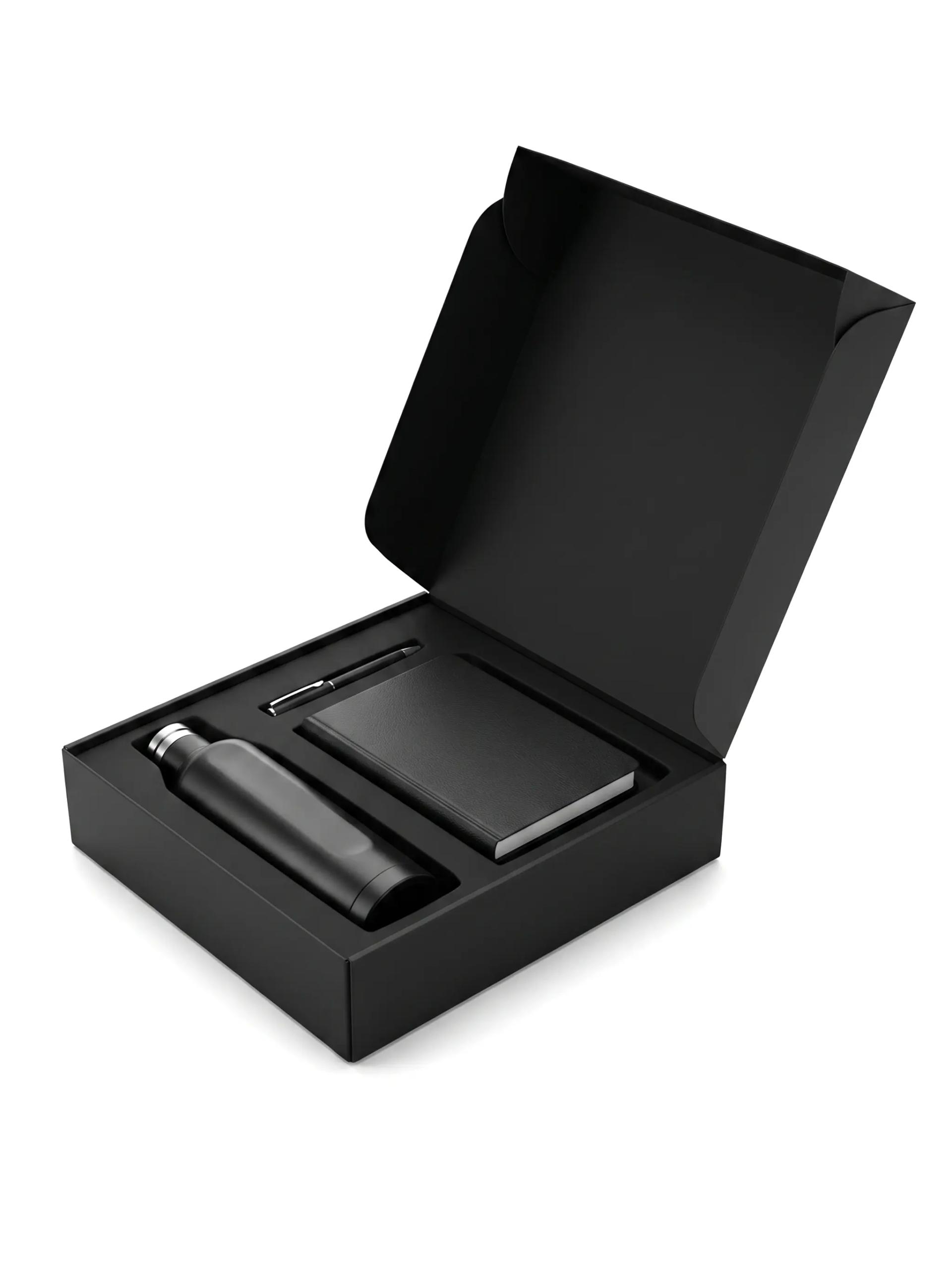 Akurav - Gift Set SS Bottle Notebook and Pen