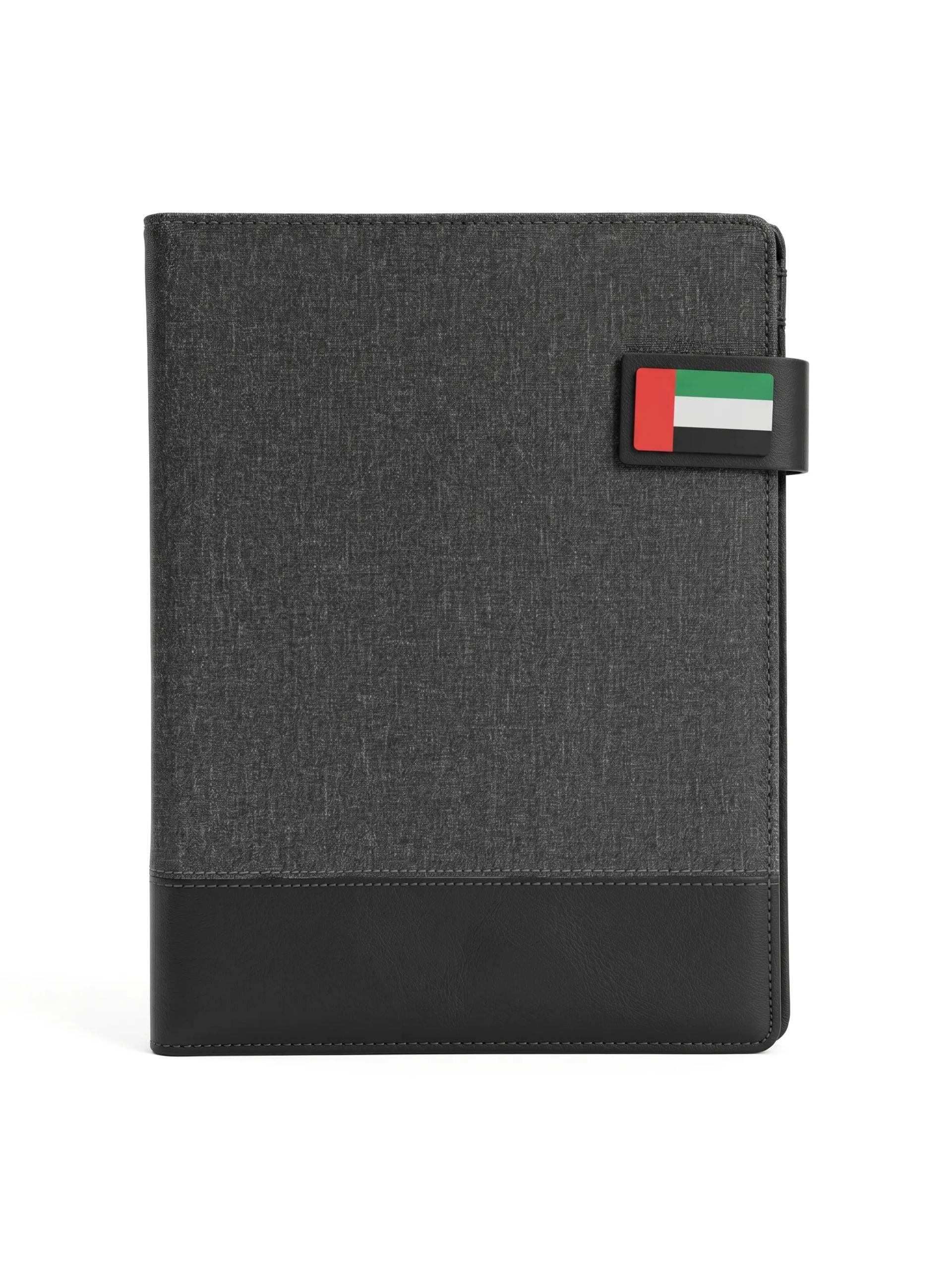 Nomipa - A4 Multi-Function PU Portfolio with Metal Closure