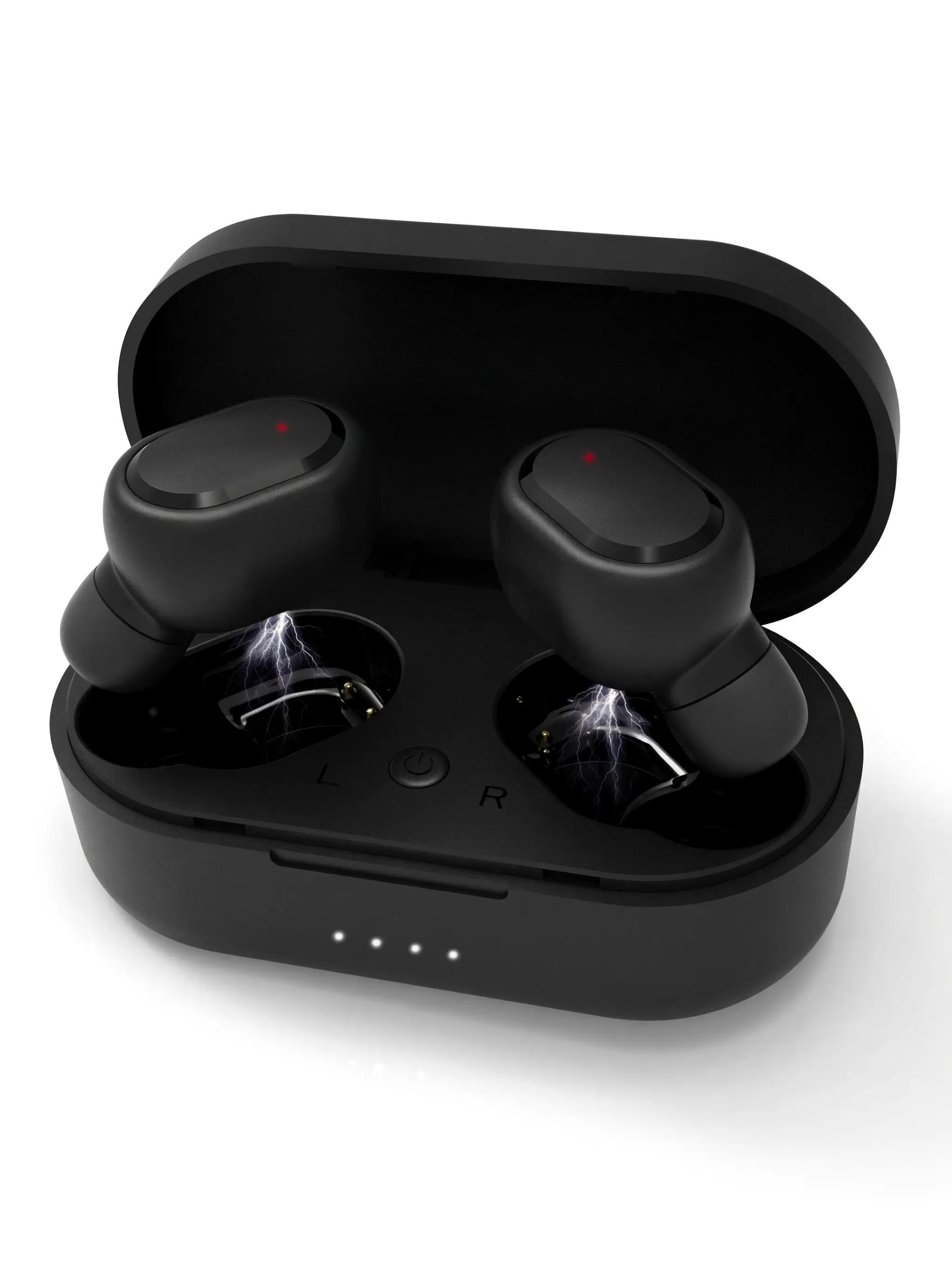 Vomeji - True Wireless Bluetooth Earbuds with Automatic Charging
