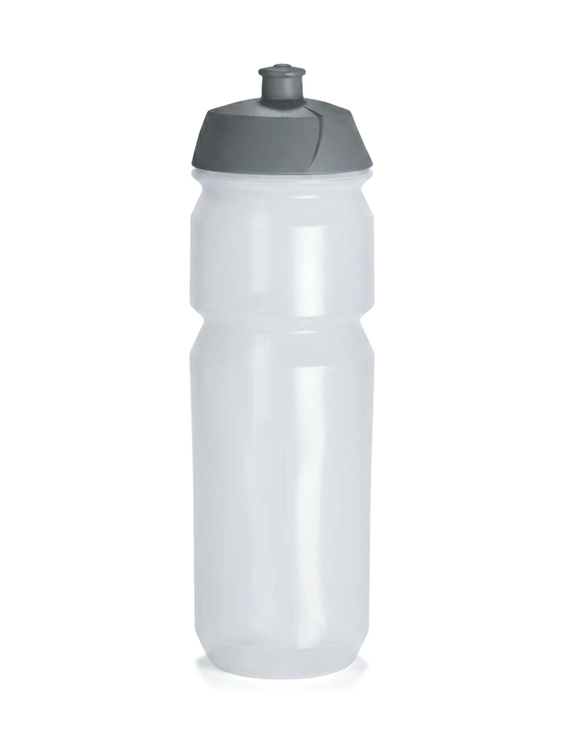 Sugovu - Tacx Biodegradable Sports Bottle Made in the Netherlands 750ml - Trans/Black Lid