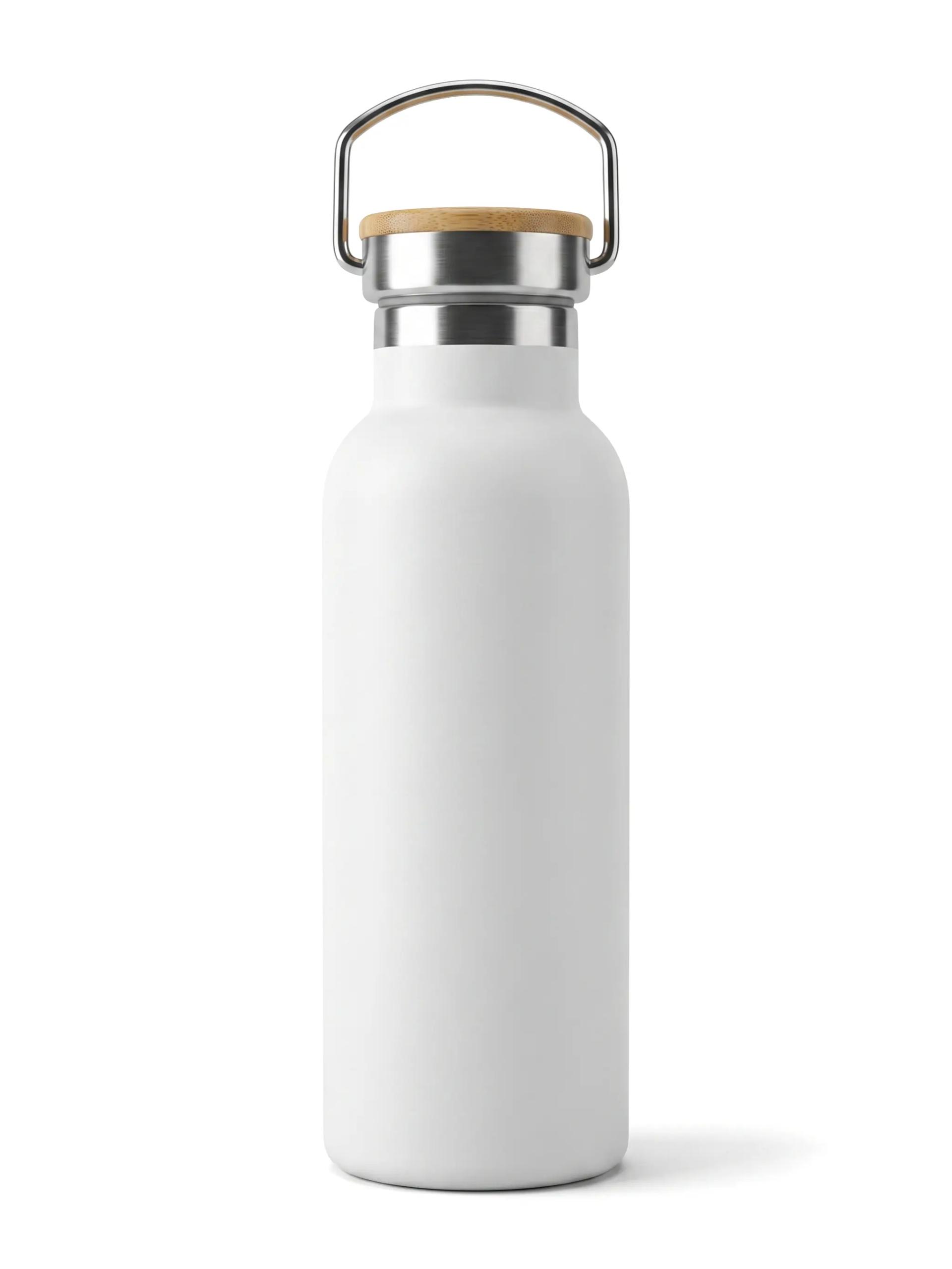 Vatoga - Double Wall Stainless Steel Bottle 500ml - White