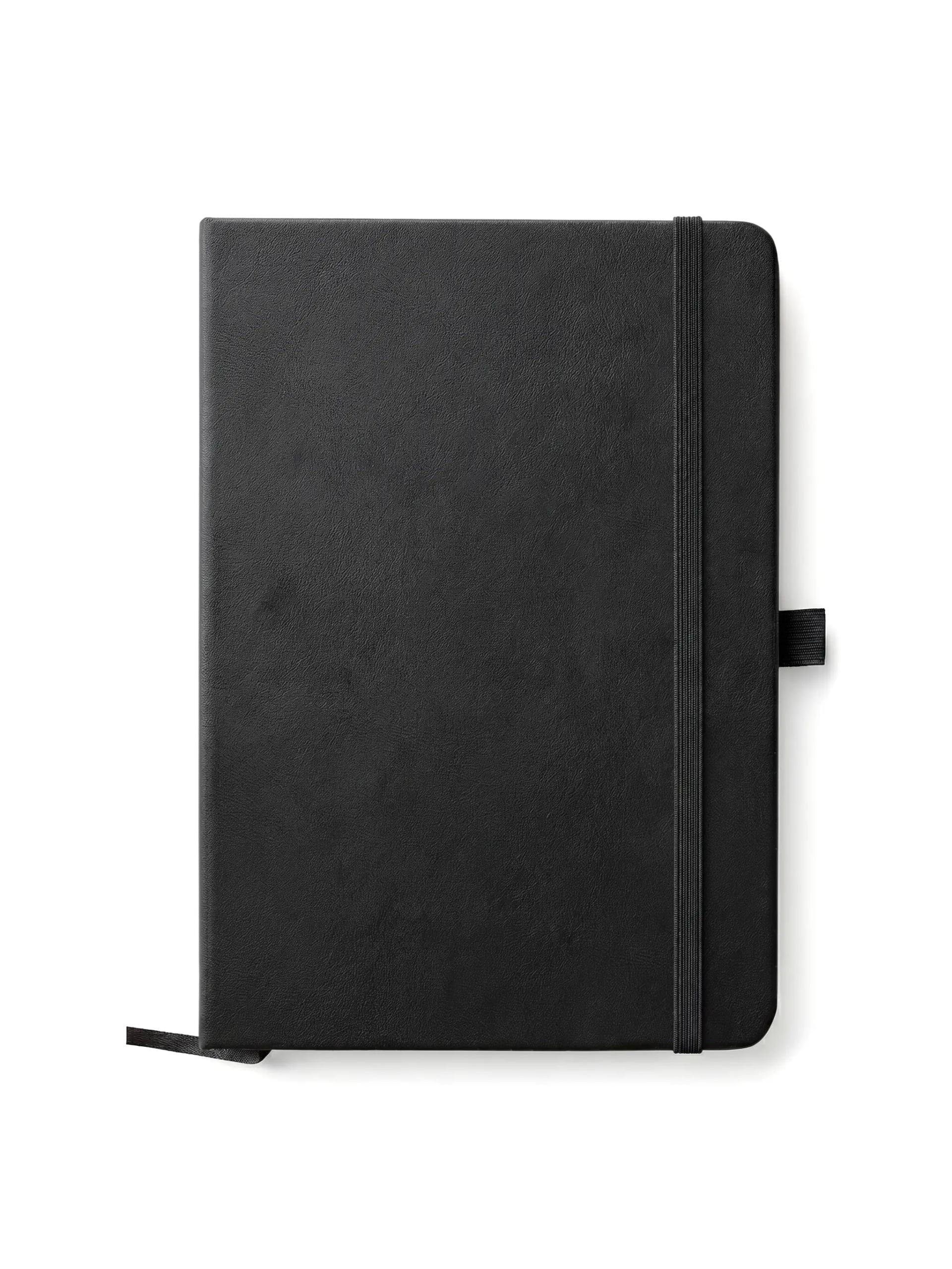Mezajo - Professional A5 PU Leather Notebook with Elastic Strap
