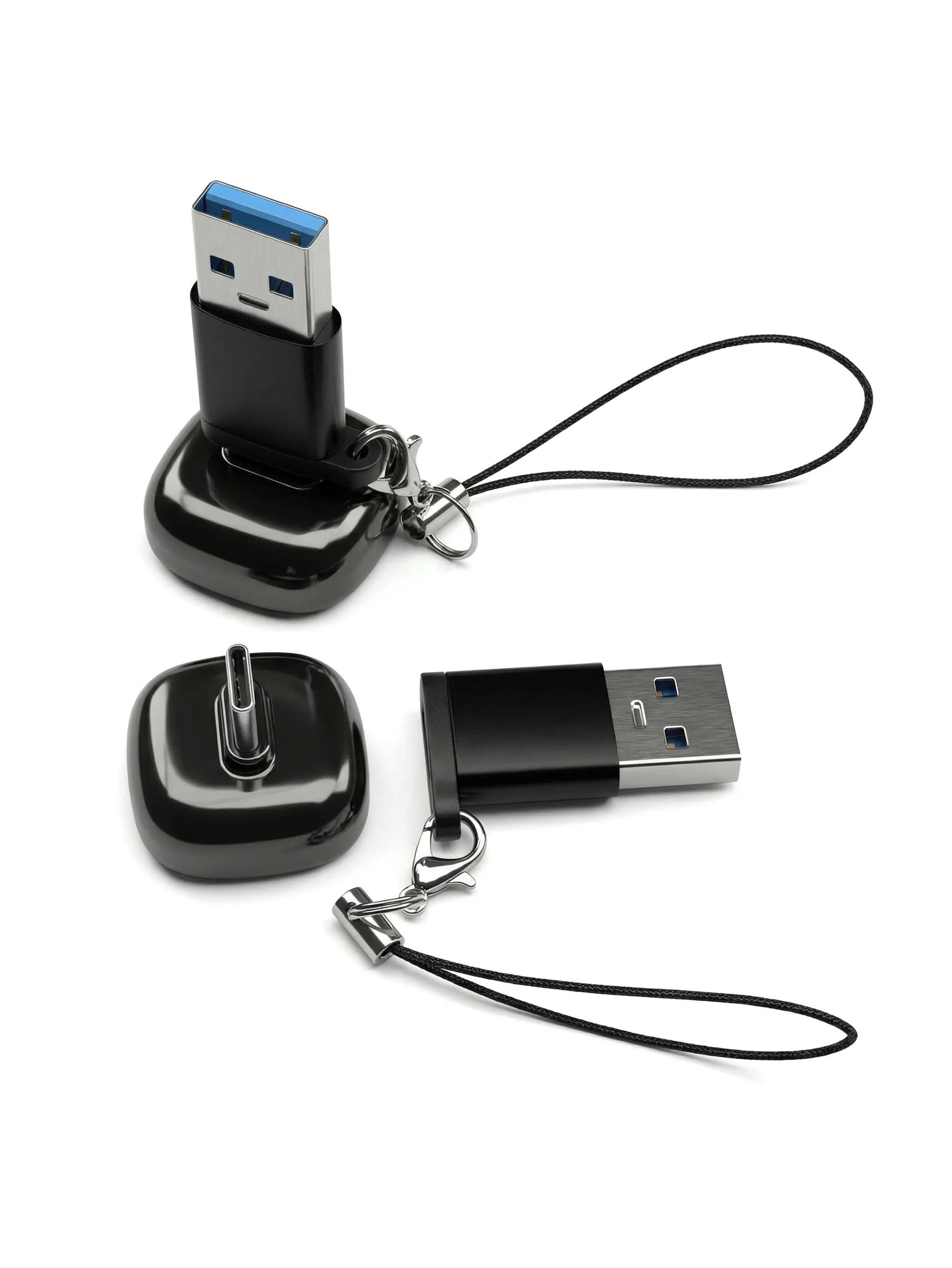 Nozula - Classic Swivel USB Flash Drive with Aluminium Clip