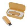 Eco-Friendly Wheat Straw Swivel USB Flash Drive