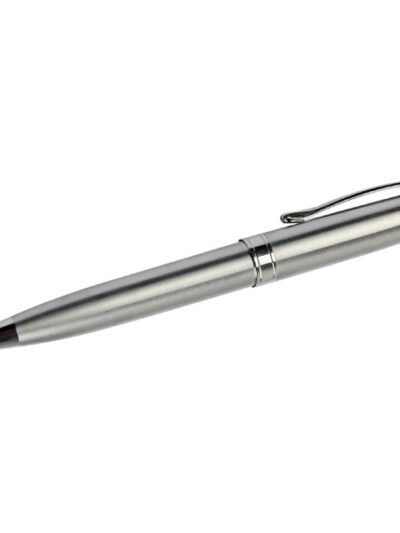 Luxury Chrome Metal Twist Ballpoint Pen - Image 1