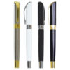 Premium Chrome Metal Ballpoint Pen with Pocket Clip