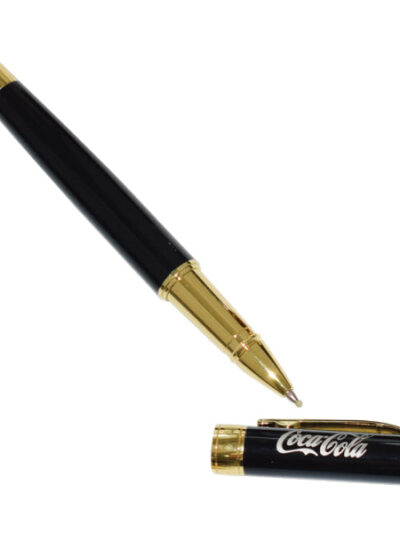 Premium Chrome Metal Ballpoint Pen with Pocket Clip - Image 2