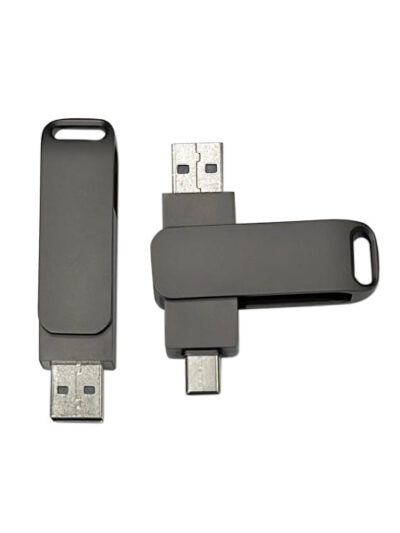 Metal USB Flash Drive (3-in-1) - Image 1