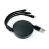 3-in-1 Multi Charging Retractable Cable
