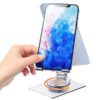 360° Rotating Aluminum Phone Holder – Foldable & Adjustable Stand