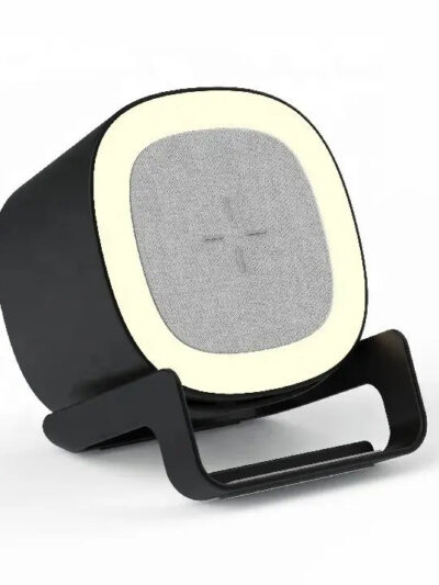5-in-1 Night Light Speaker with Wireless Charger & Phone Holder - Image 2