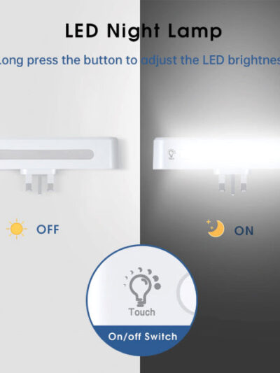 6-in-1 Plug Extension with USB, PD & QC Fast Charging – 2500W Max - Image 2